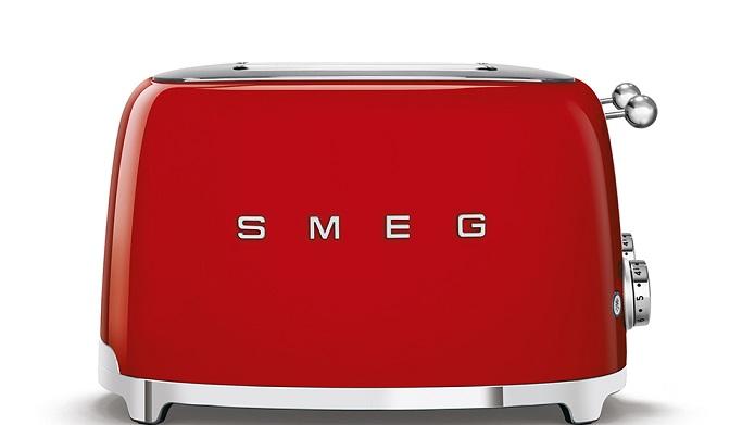 Máy Nướng Bánh Mỳ Smeg TSF03RDEU Red