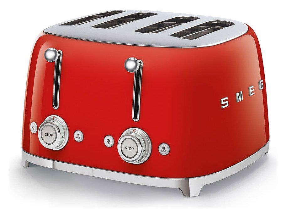 Máy Nướng Bánh Mỳ Smeg TSF03RDEU Red - 1