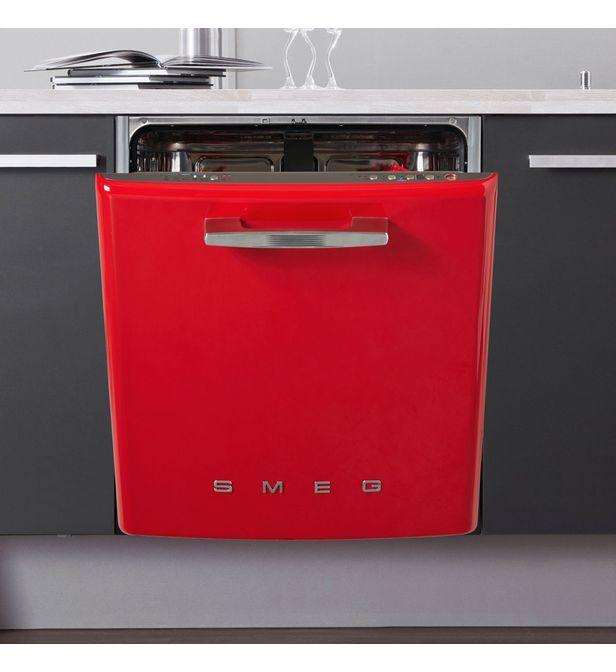 Máy Rửa Bát Smeg ST2FABRD Màu Đỏ_0