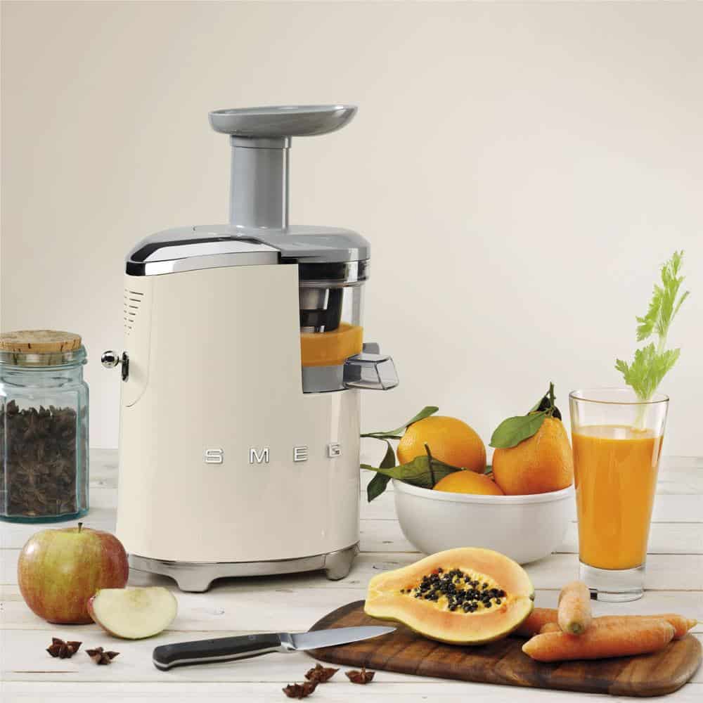 Máy Ép Chậm Trái Cây Smeg SJF01CREU Cream_2